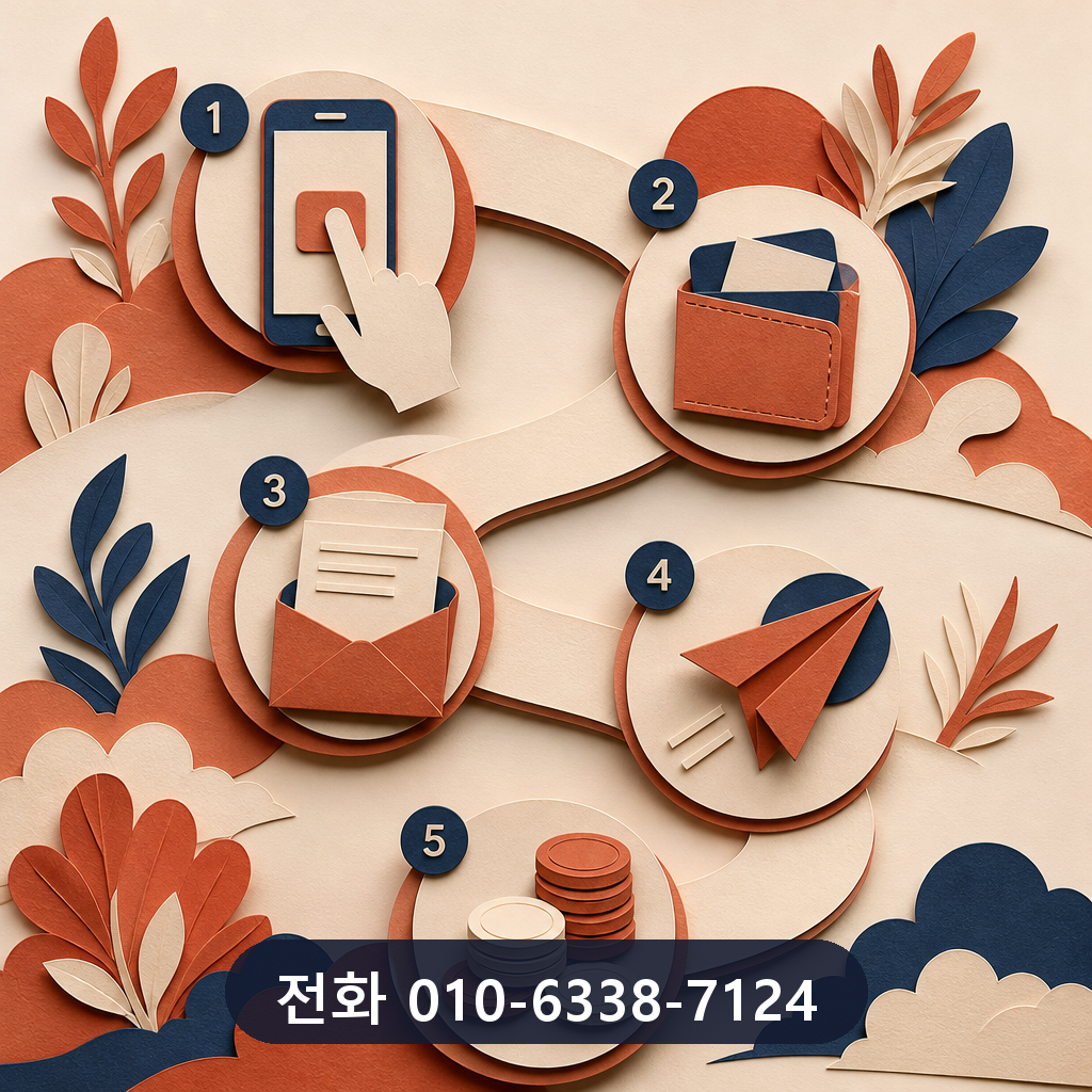 NH농협카드 현금화 진행 절차 이미지
